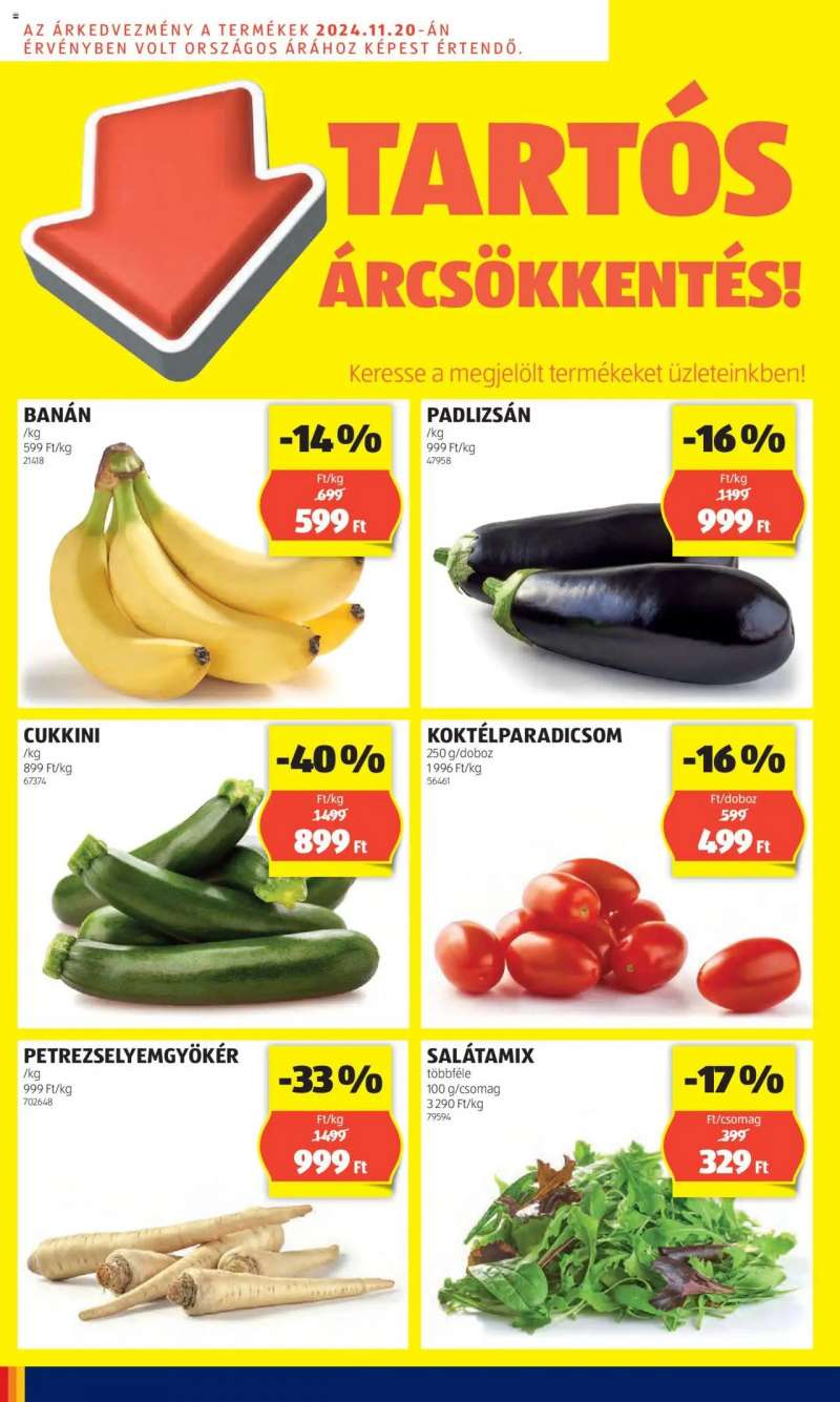 Aldi Akciós újság Aldi 2 oldal