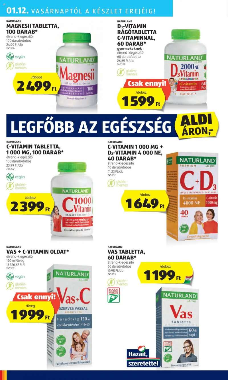 Aldi Akciós újság Aldi 46 oldal