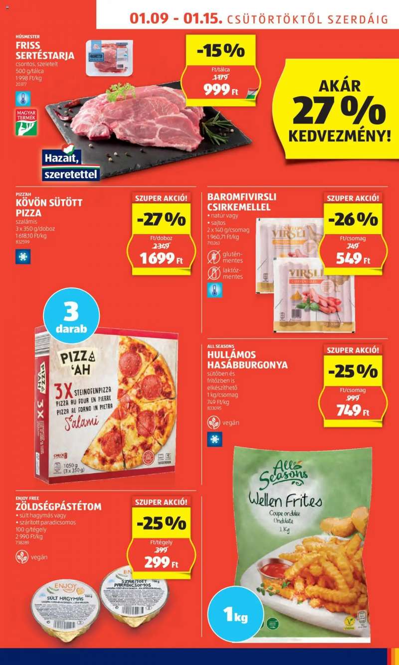 Aldi Akciós újság Aldi 5 oldal