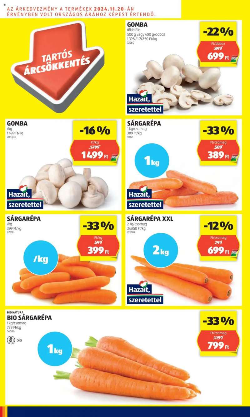 Aldi Akciós újság Aldi 56 oldal