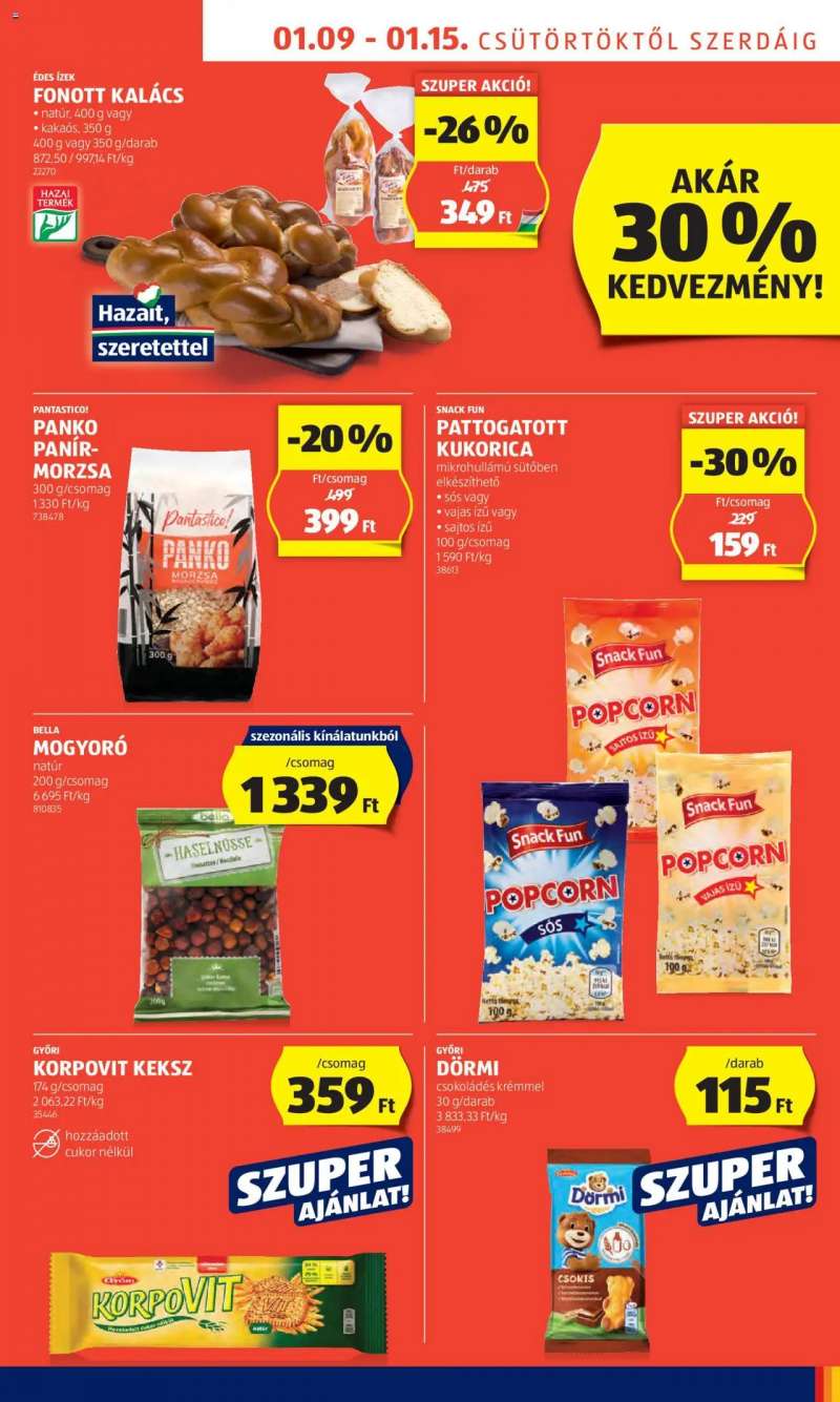 Aldi Akciós újság Aldi 7 oldal