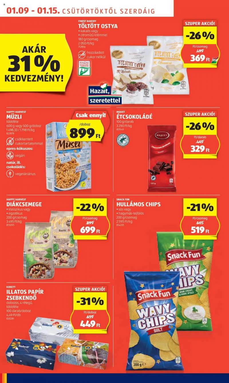 Aldi Akciós újság Aldi 8 oldal