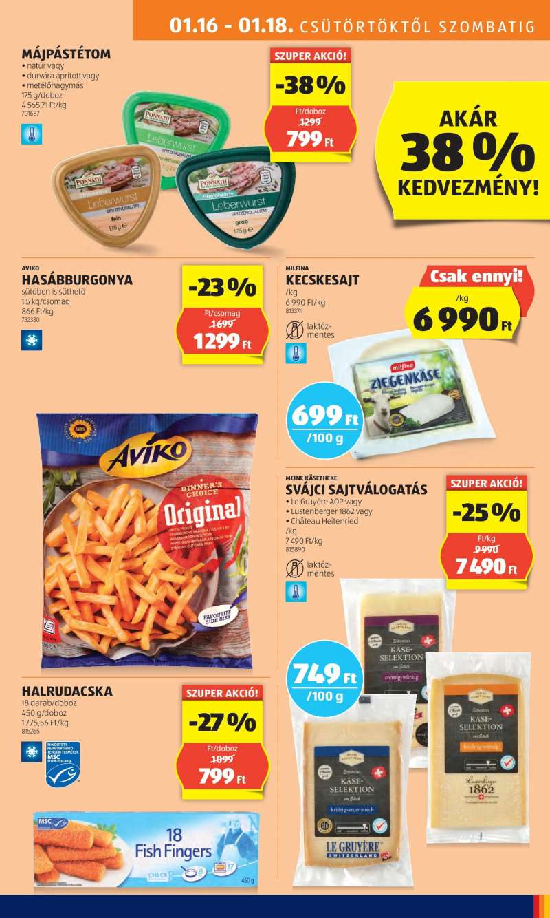 Aldi Akciós Újság 13 oldal