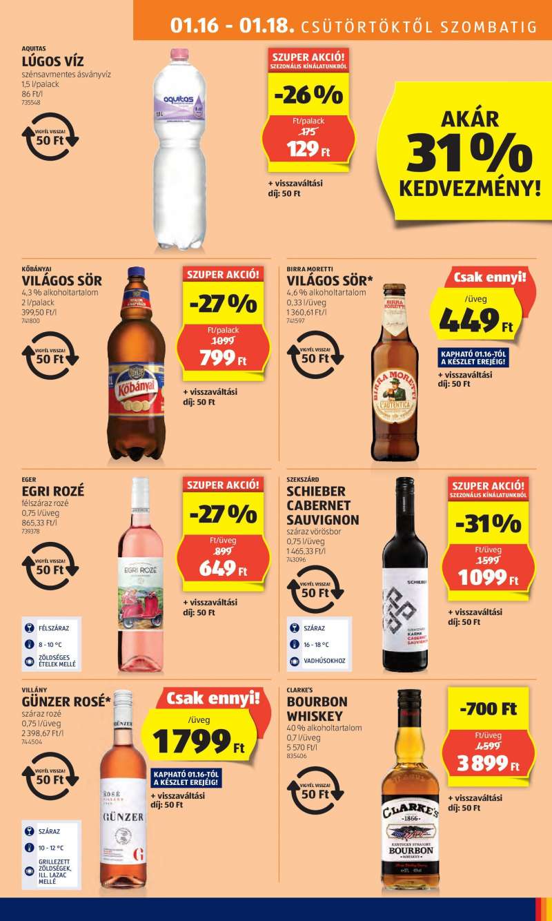 Aldi Akciós Újság 17 oldal