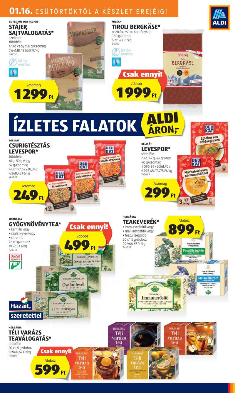 Aldi Akciós Újság 21 oldal