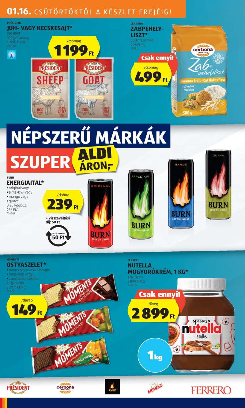 Aldi Akciós Újság 22 oldal