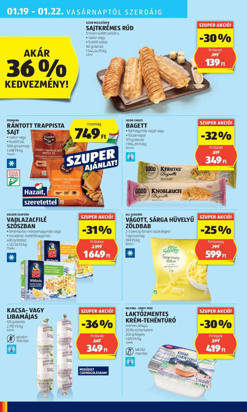 Aldi Akciós Újság 32 oldal