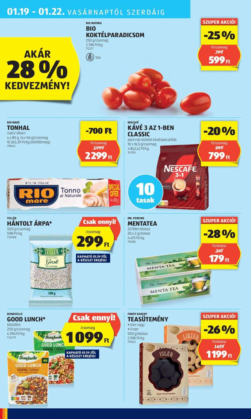 Aldi Akciós Újság 34 oldal