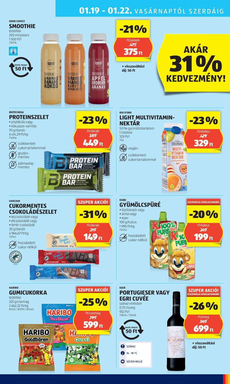 Aldi Akciós Újság 35 oldal