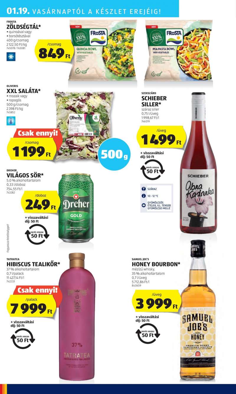 Aldi Akciós Újság 38 oldal