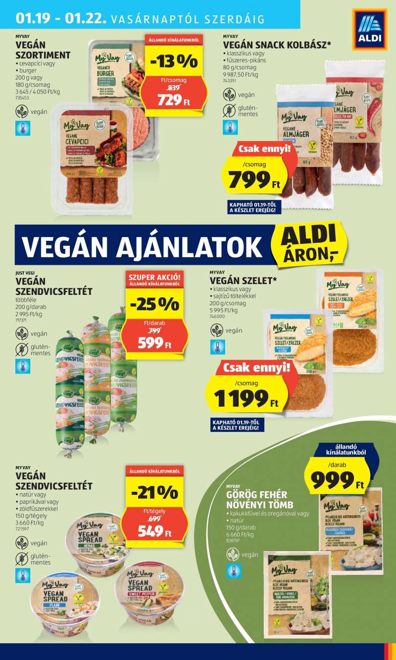 Aldi Akciós Újság 39 oldal