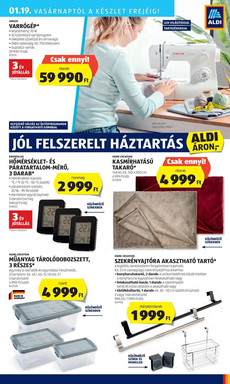 Aldi Akciós Újság 41 oldal