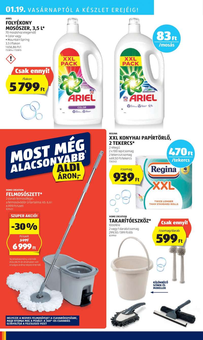 Aldi Akciós Újság 42 oldal