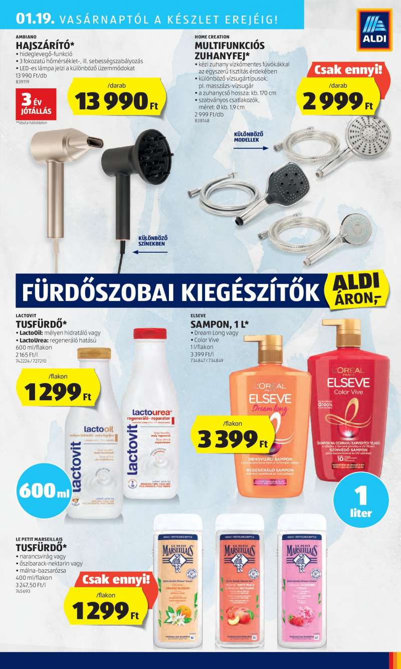 Aldi Akciós Újság 43 oldal