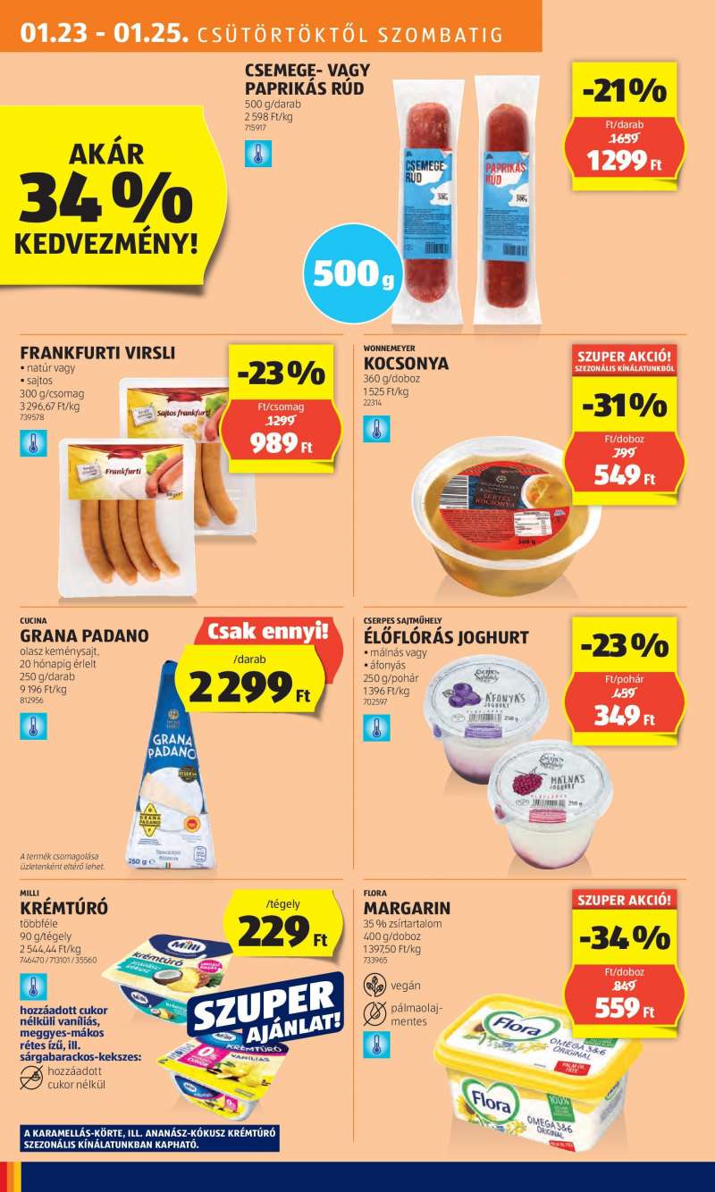 Aldi Akciós Újság 14 oldal