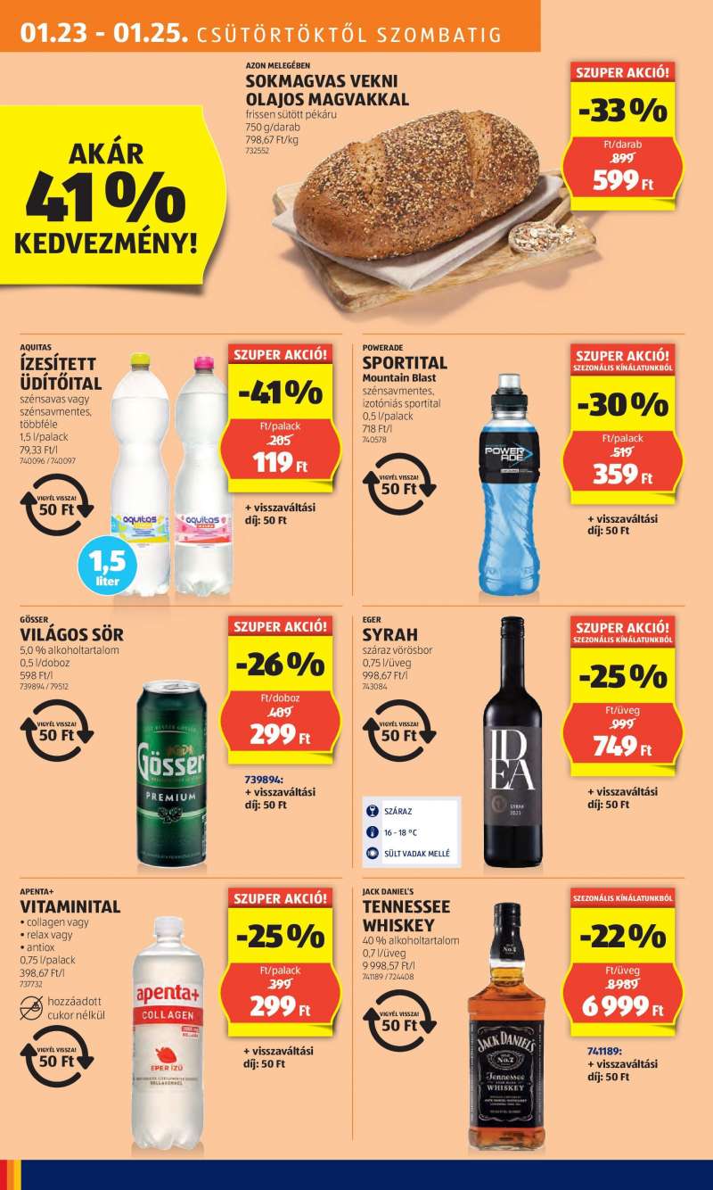 Aldi Akciós Újság 16 oldal