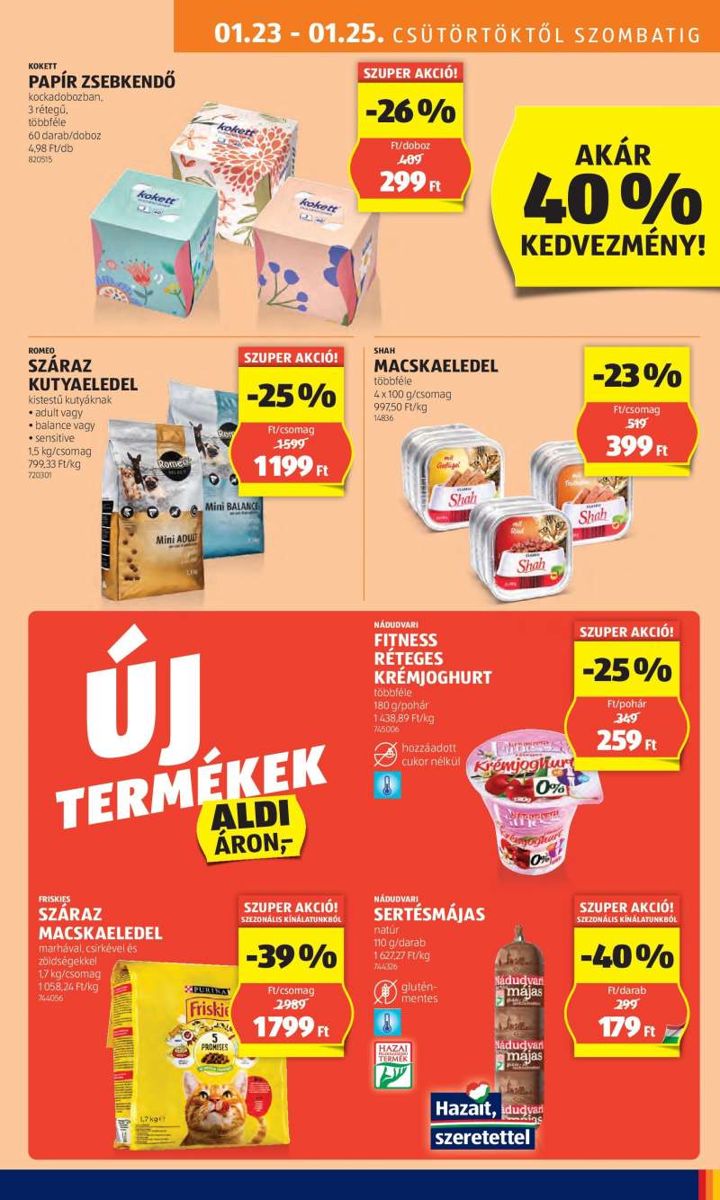 Aldi Akciós Újság 17 oldal