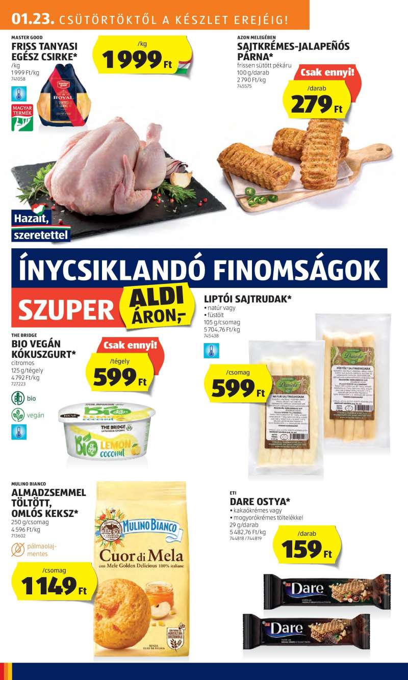 Aldi Akciós Újság 20 oldal