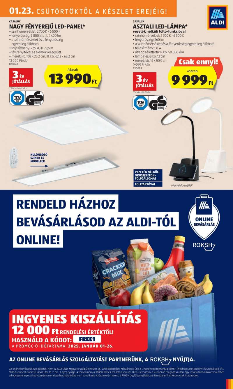 Aldi Akciós Újság 31 oldal