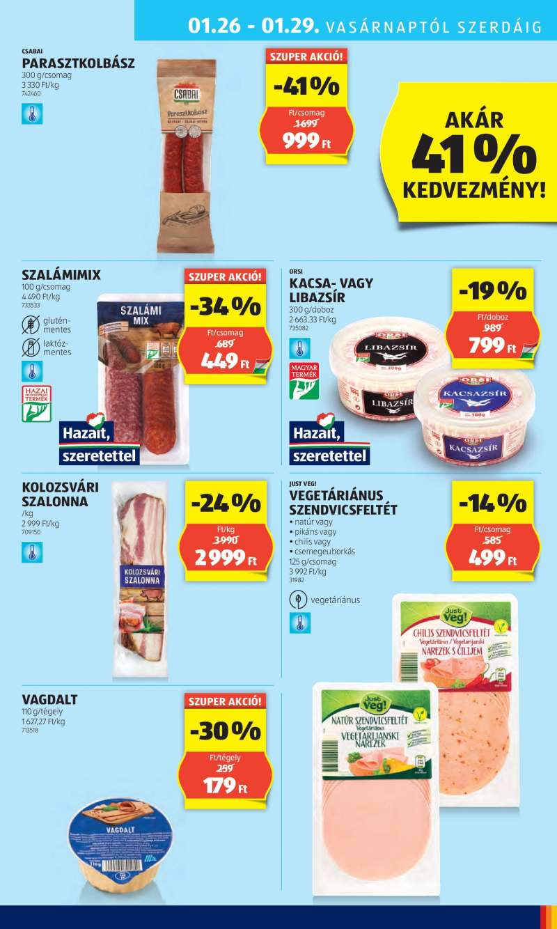 Aldi Akciós Újság 33 oldal