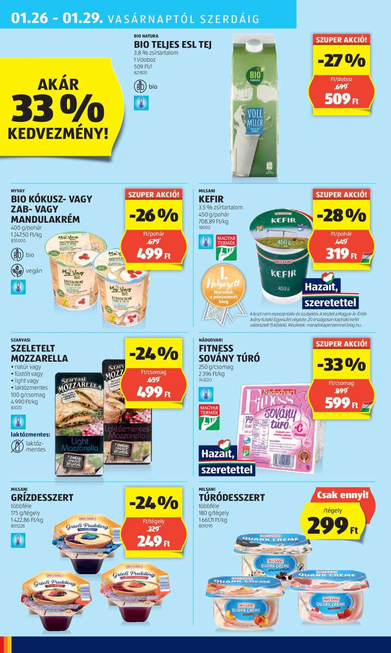 Aldi Akciós Újság 34 oldal