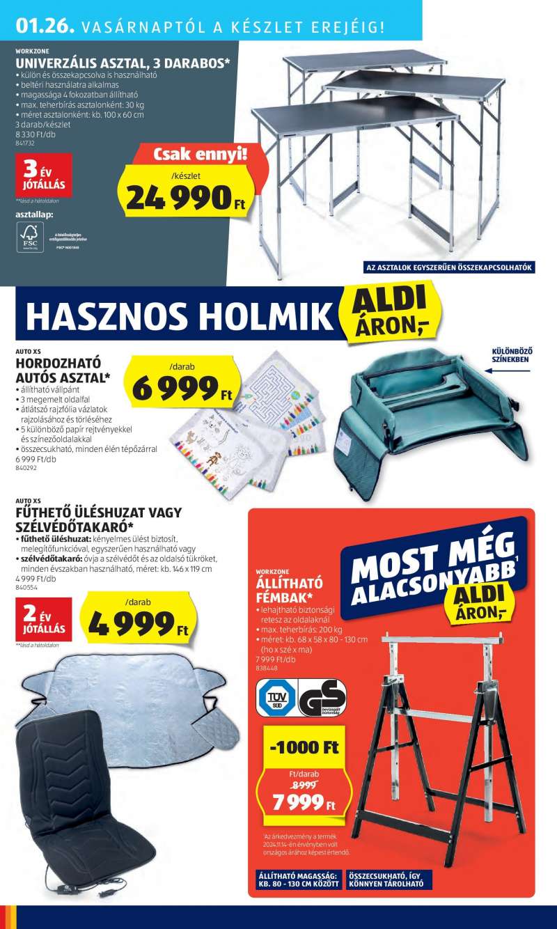 Aldi Akciós Újság 46 oldal