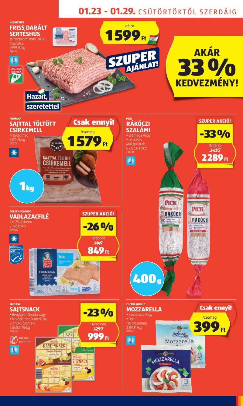 Aldi Akciós Újság 5 oldal