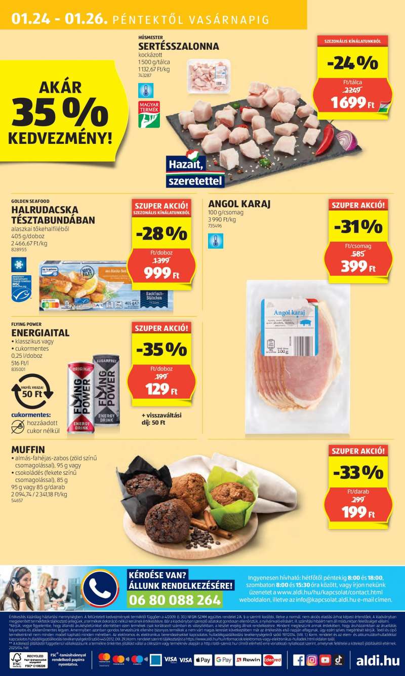 Aldi Akciós Újság 56 oldal