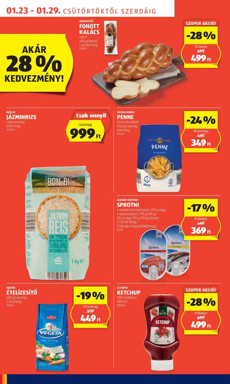 Aldi Akciós Újság 6 oldal