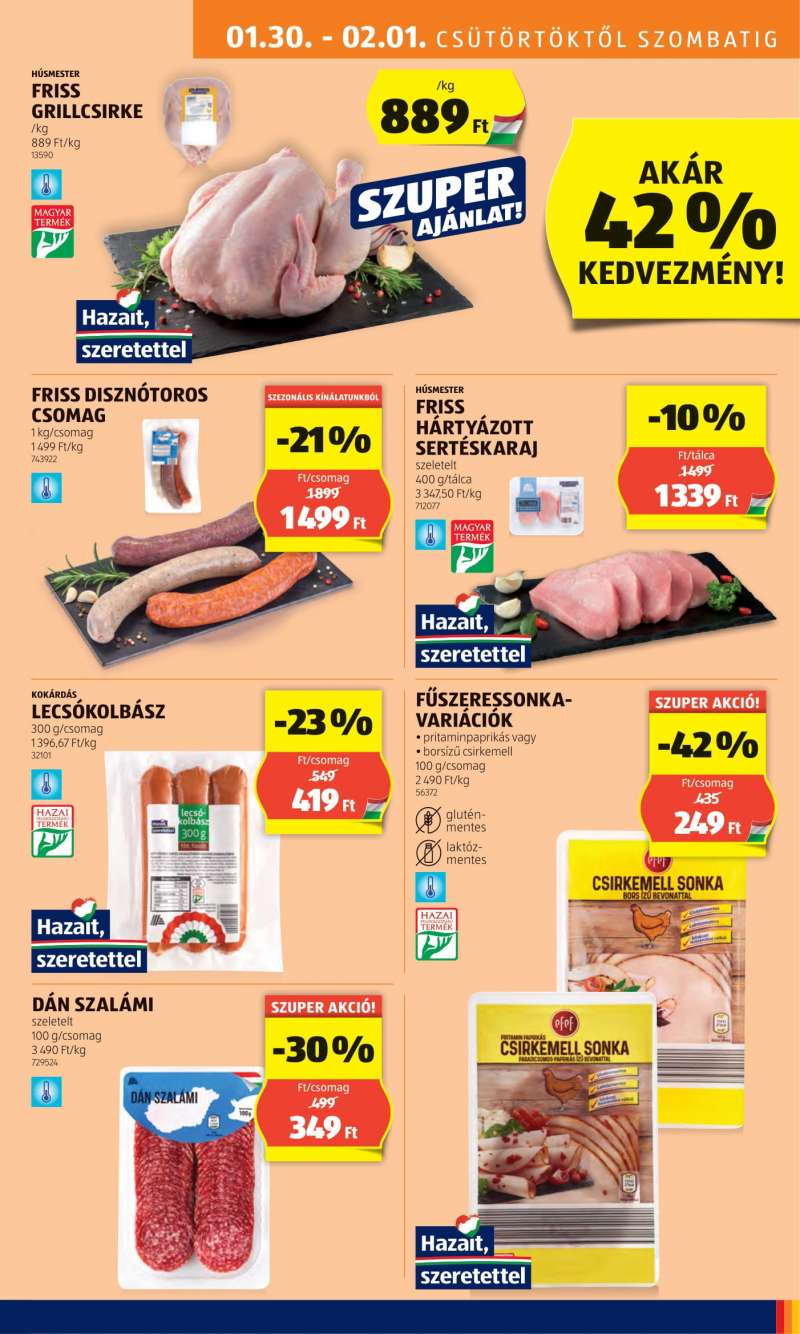 Aldi Akciós Újság 13 oldal