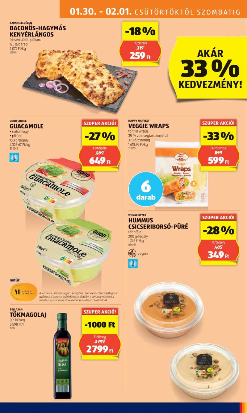 Aldi Akciós Újság 15 oldal