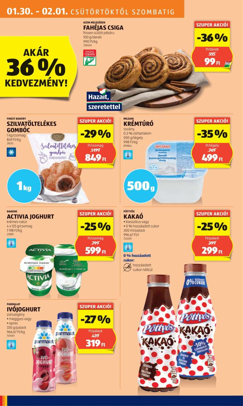 Aldi Akciós Újság 16 oldal