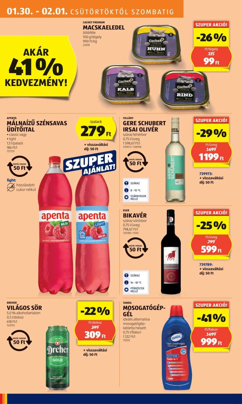 Aldi Akciós Újság 18 oldal