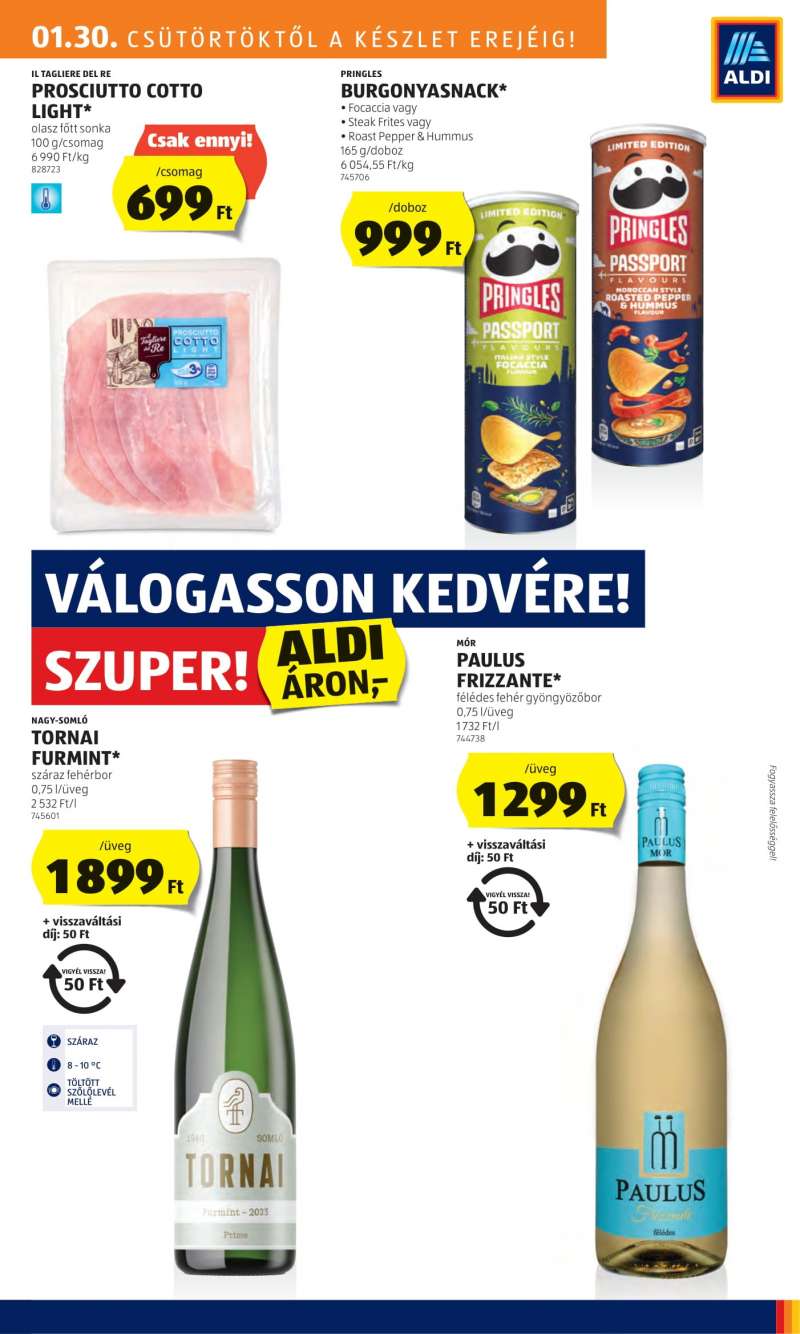 Aldi Akciós Újság 19 oldal