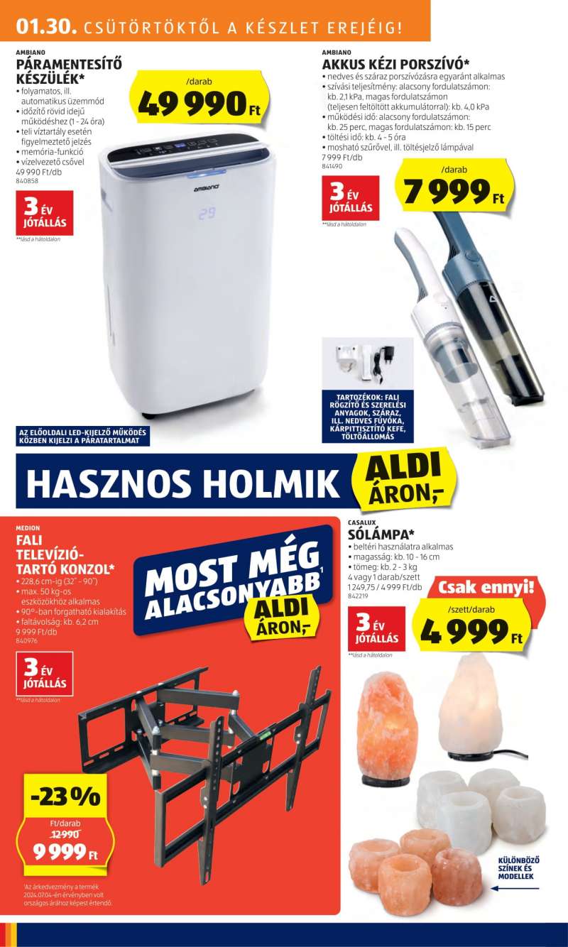 Aldi Akciós Újság 22 oldal