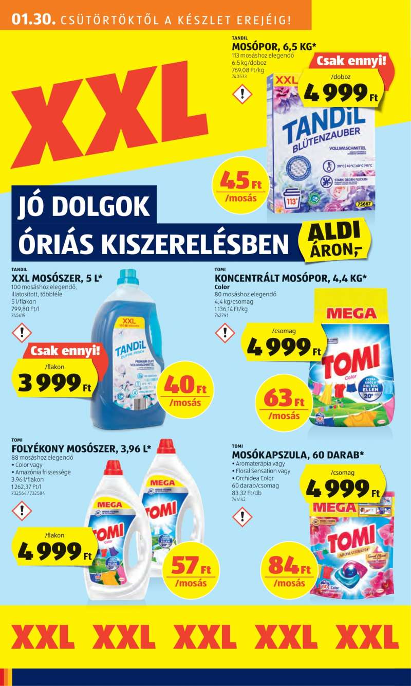 Aldi Akciós Újság 24 oldal