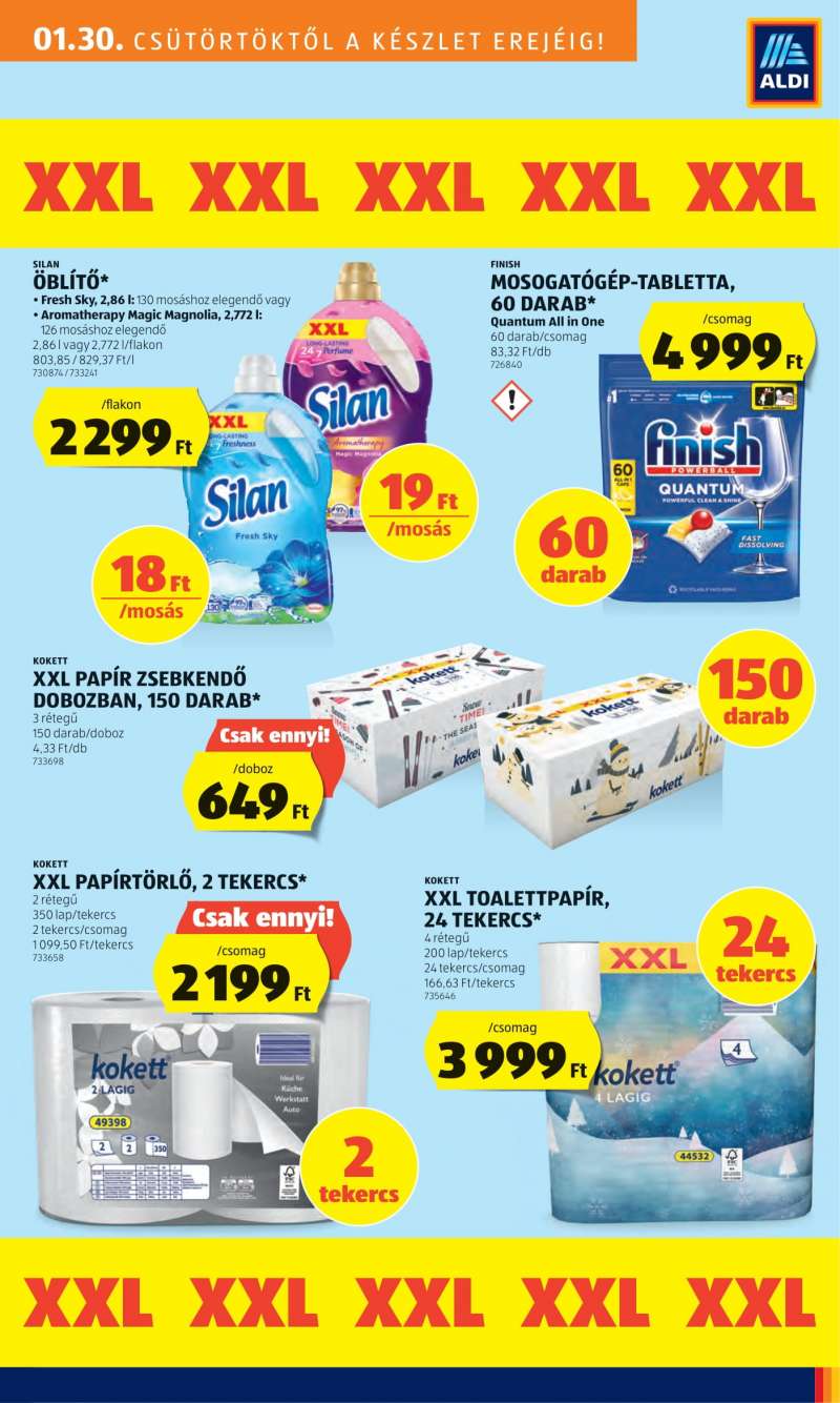 Aldi Akciós Újság 25 oldal