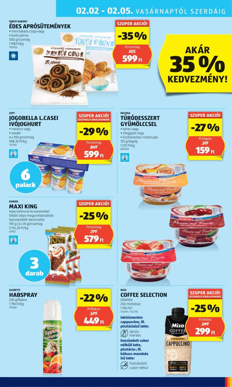 Aldi Akciós Újság 31 oldal