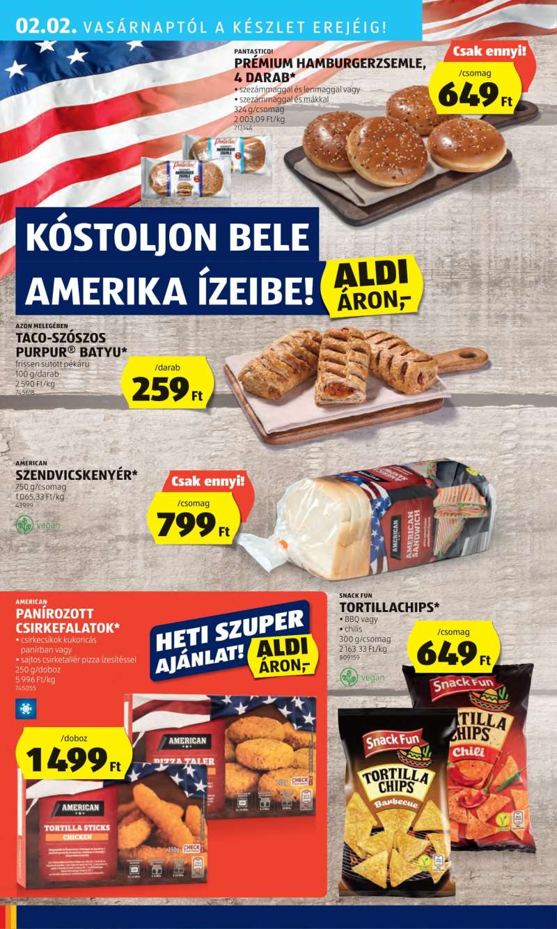 Aldi Akciós Újság 38 oldal