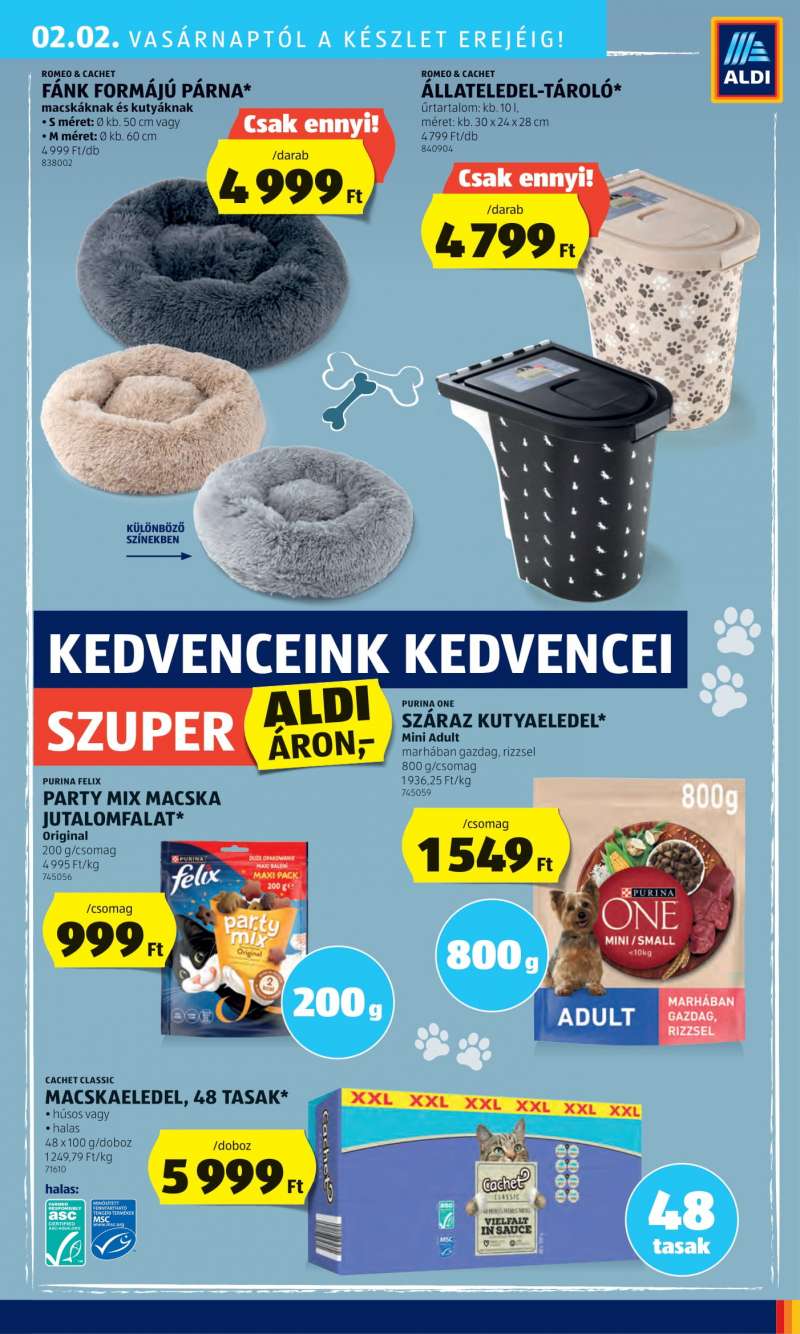 Aldi Akciós Újság 45 oldal