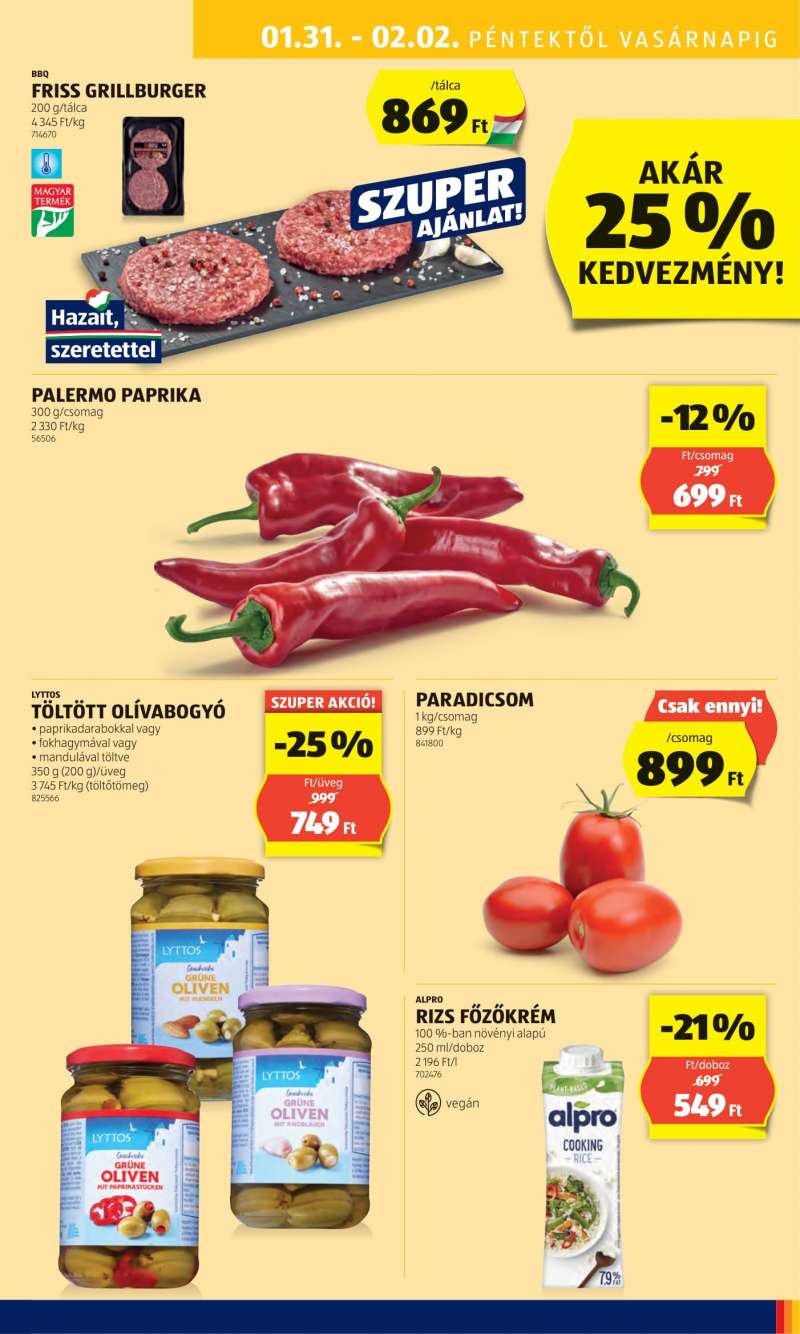 Aldi Akciós Újság 55 oldal