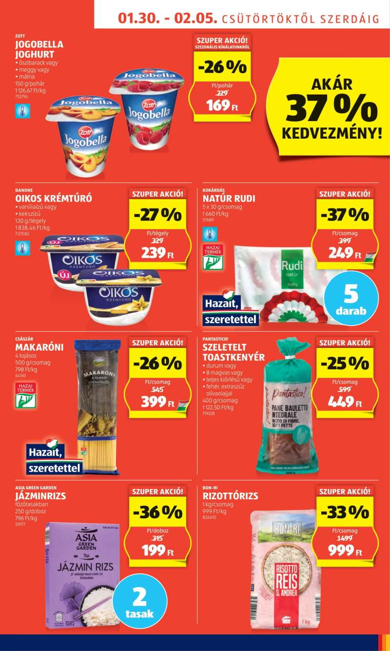 Aldi Akciós Újság 7 oldal