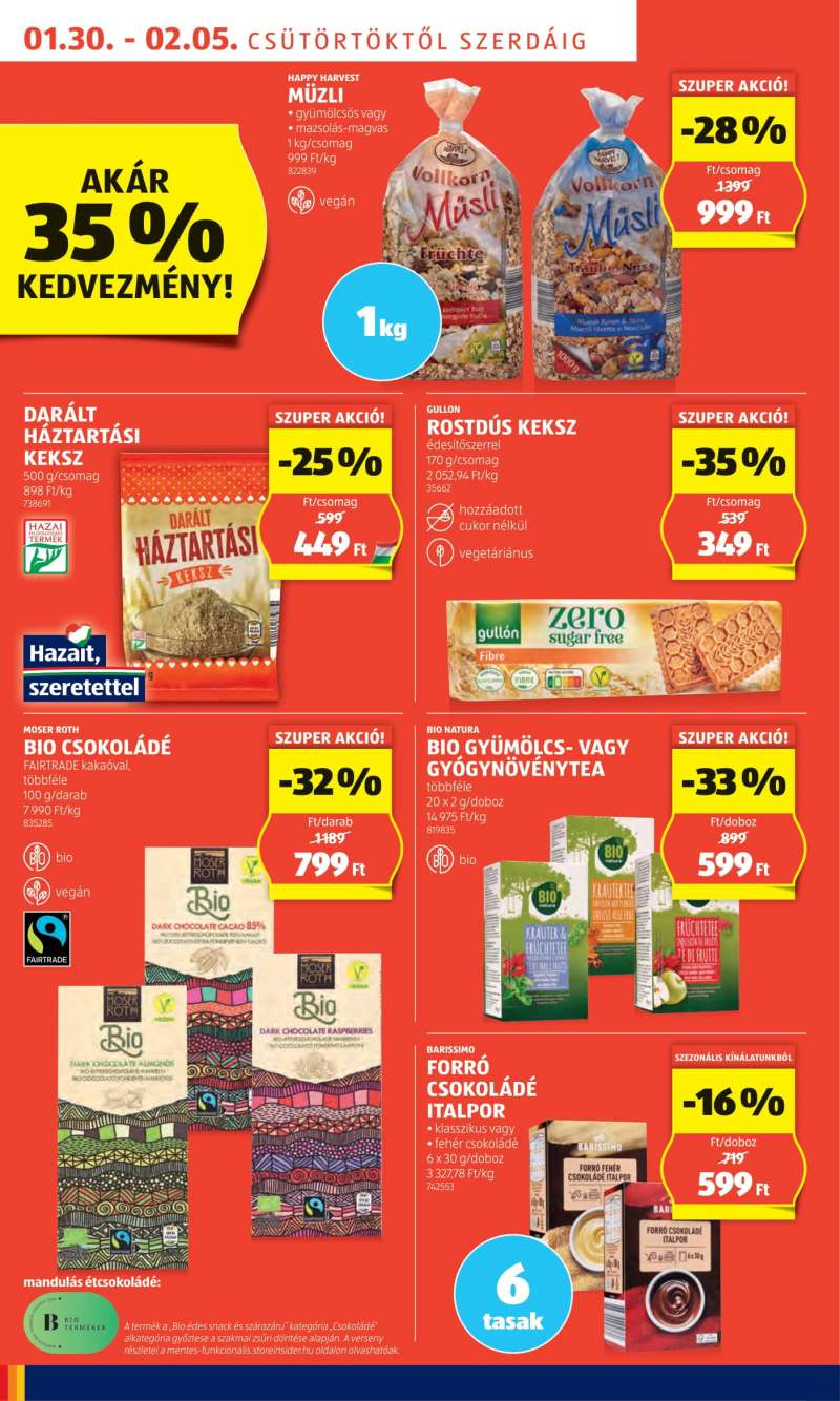 Aldi Akciós Újság 8 oldal