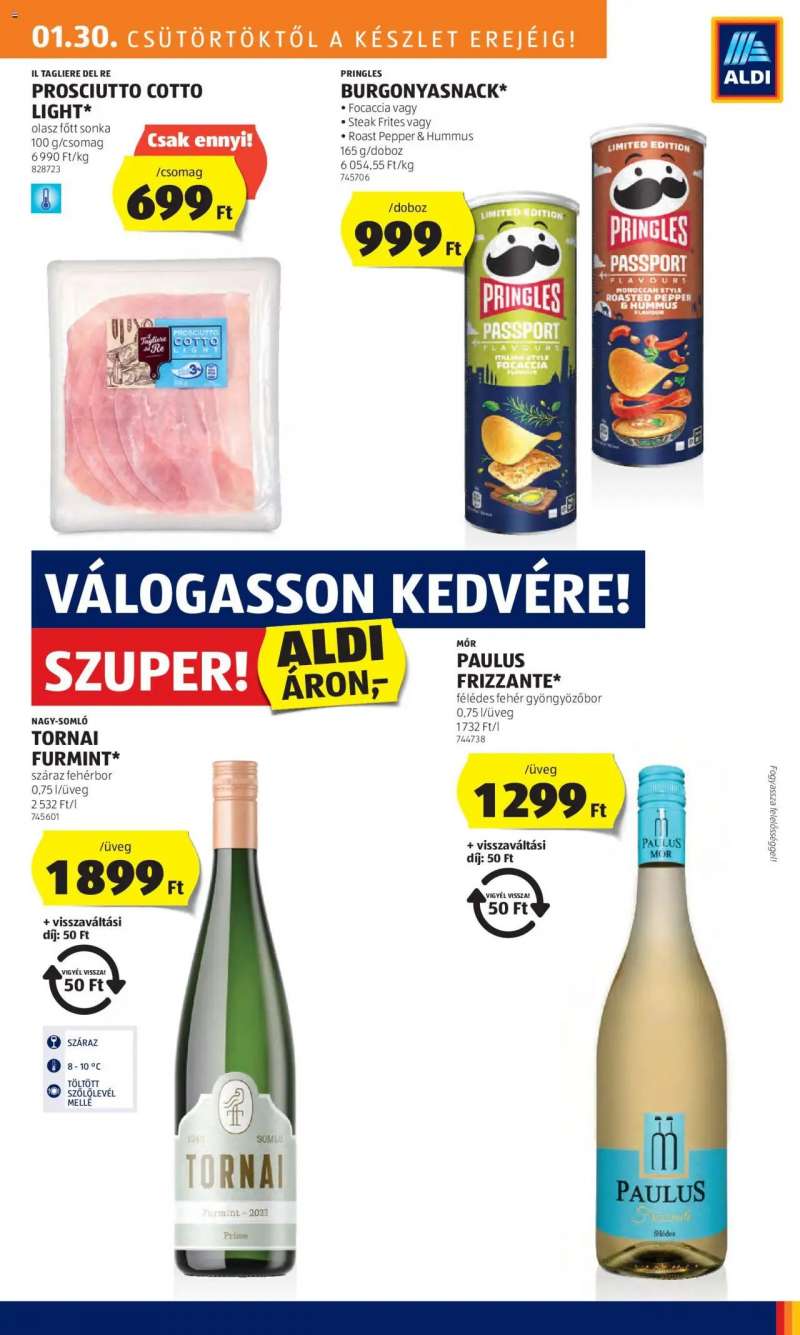 Aldi Akciós újság Aldi 19 oldal