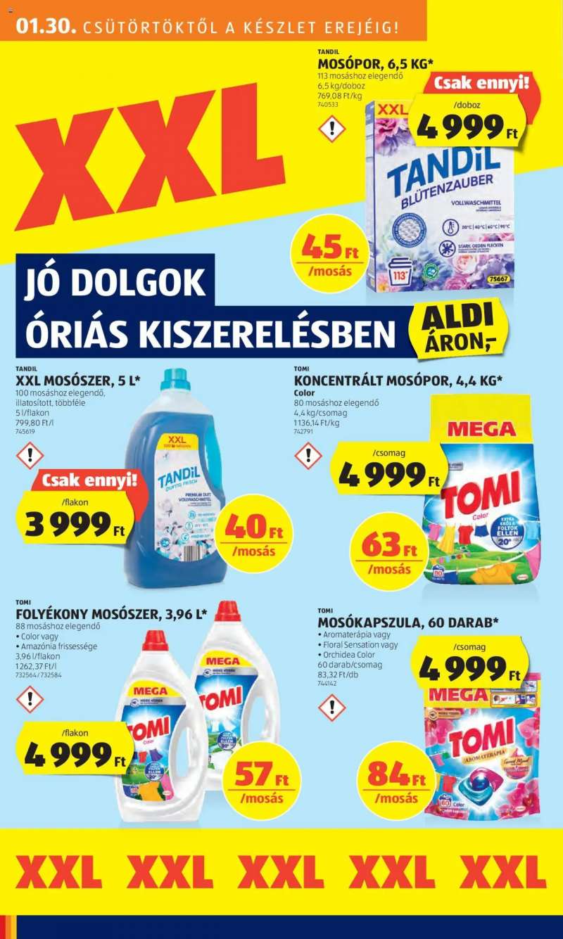 Aldi Akciós újság Aldi 24 oldal