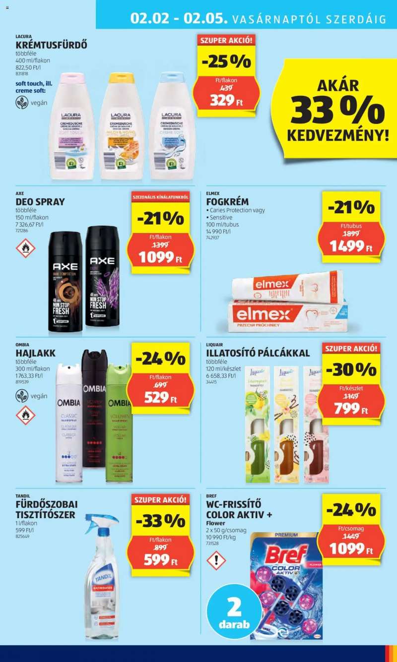 Aldi Akciós újság Aldi 35 oldal