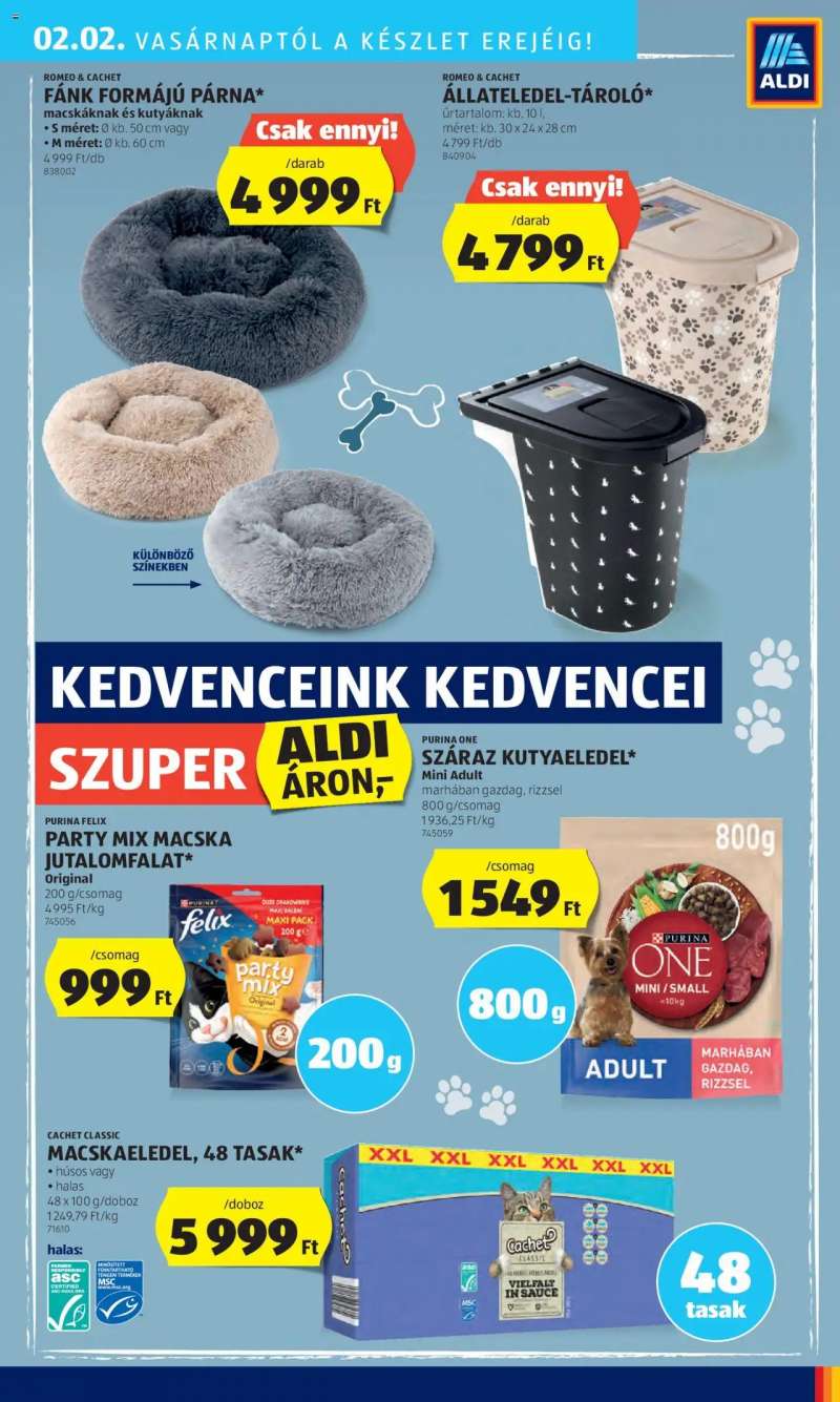 Aldi Akciós újság Aldi 45 oldal