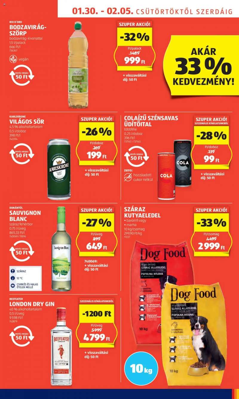 Aldi Akciós újság Aldi 9 oldal