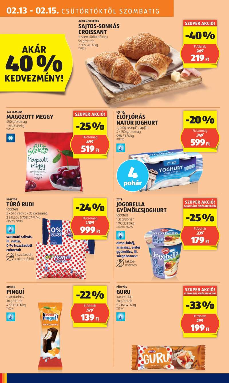 Aldi Akciós Újság 14 oldal