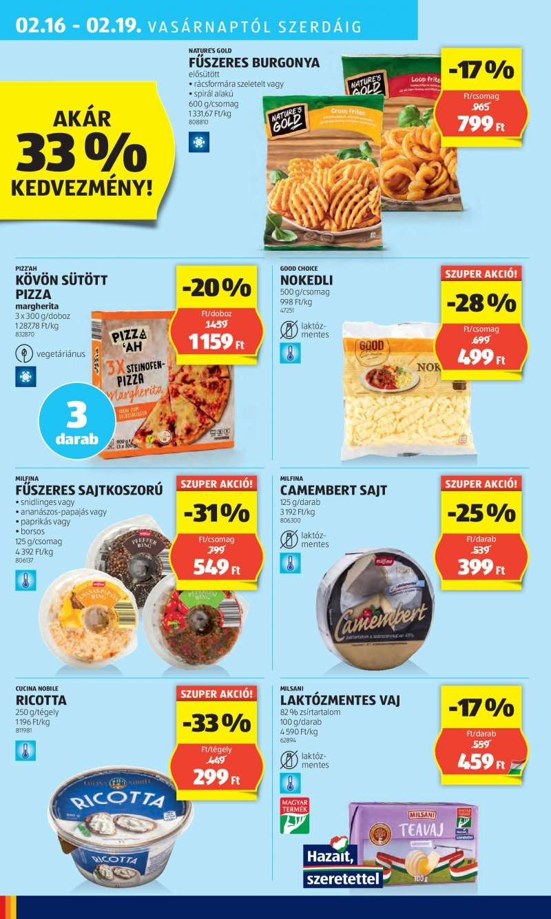 Aldi Akciós Újság 34 oldal